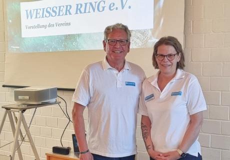 Vortragende Behrends und Klein